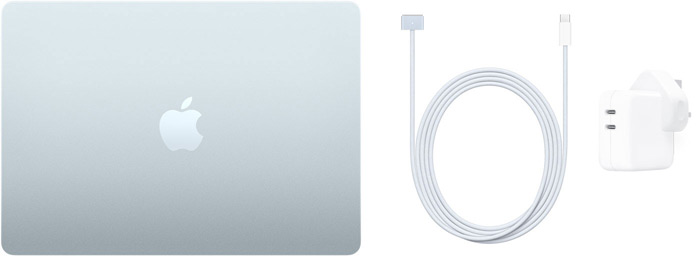 13-inch MacBook Air, USB-C to MagSafe 3 Cable and 30W USB-C Power Adapter