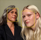 La funcionalidad Center Stage para fotos en uso destaca los rostros de las personas